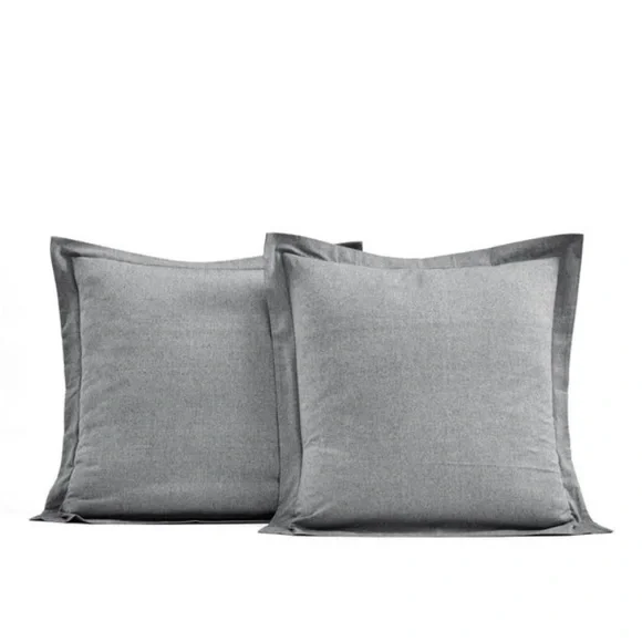 The Grav Barn Cedar Tree Yarn dyed black and white 
5-piece Comforter Set - Picture 9 of 9